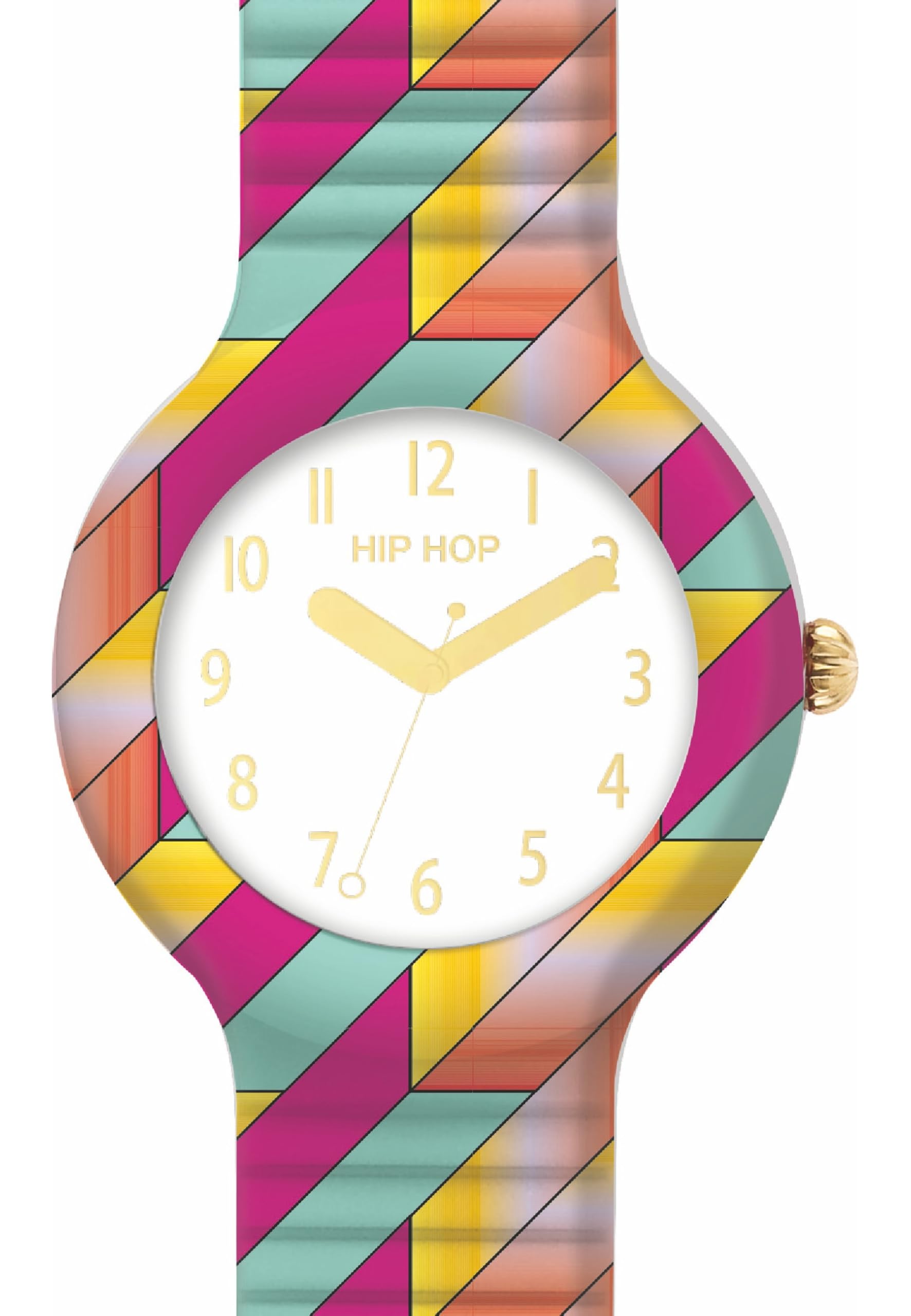 Hip Hop Dream in Colour HWU1139 orologio donna bianco