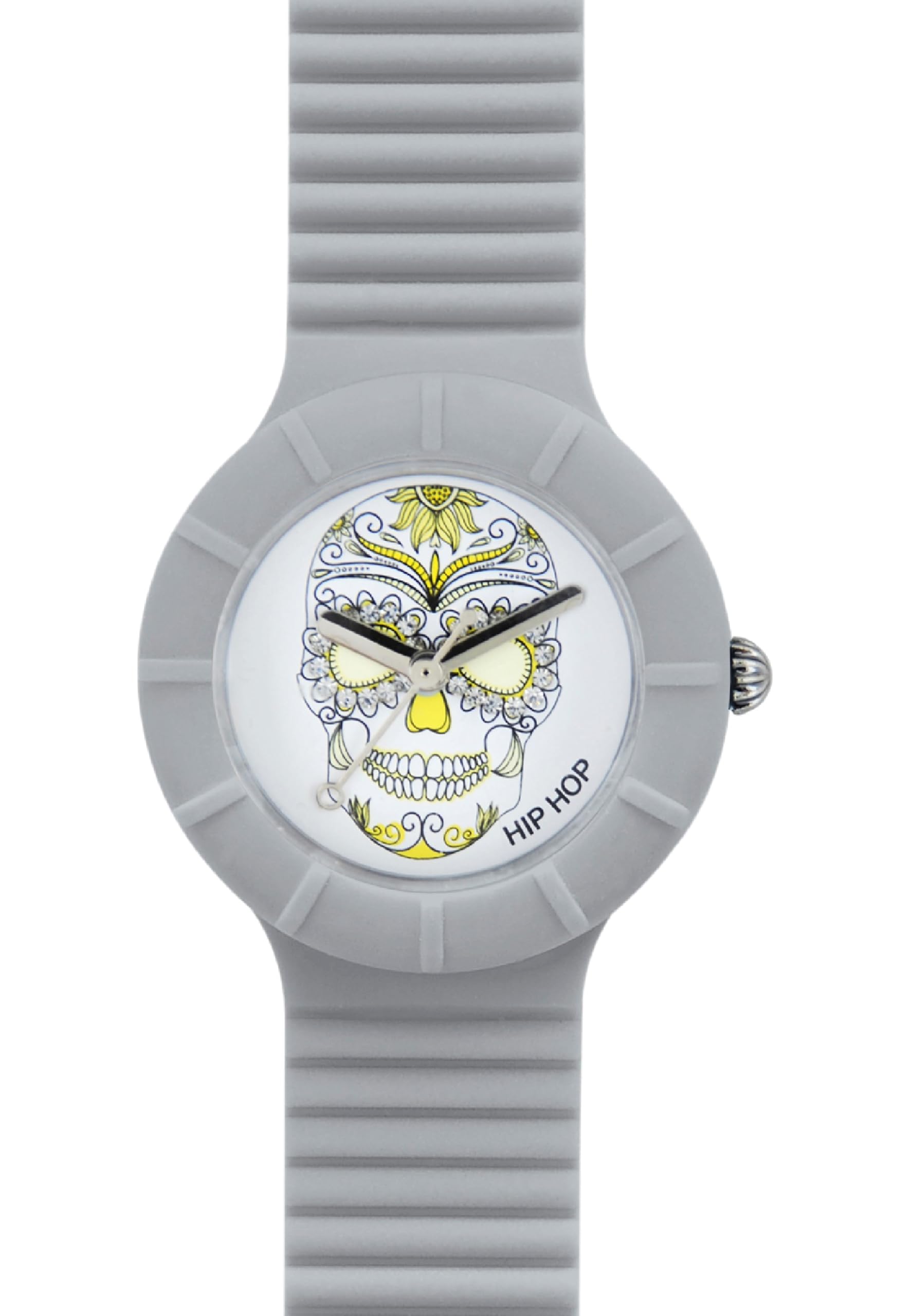 Hip Hop Hero 32 HWU0471 orologio donna skull grigio