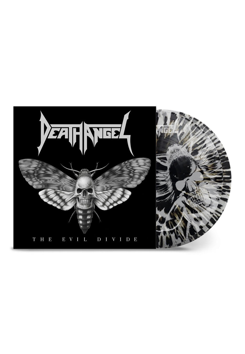 Death Angel The Evil Divide Clear vinile 2LP splatter metal