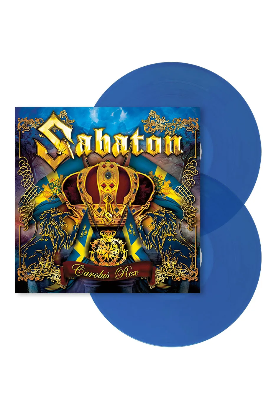Sabaton Carolus Rex Blue vinile 2 LP colorato power metal