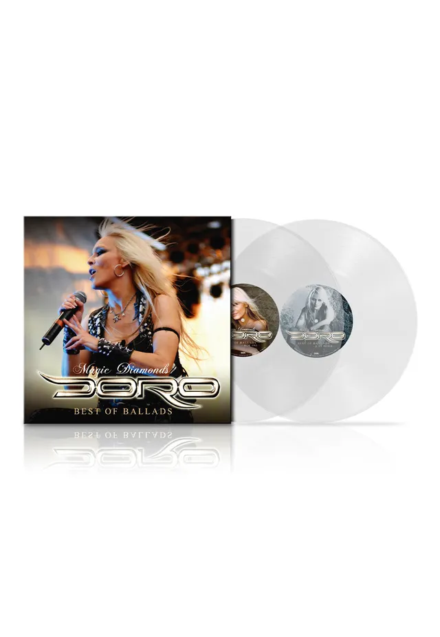 Doro Magic Diamonds Best Of Ballads 2 Vinile colorato crystal