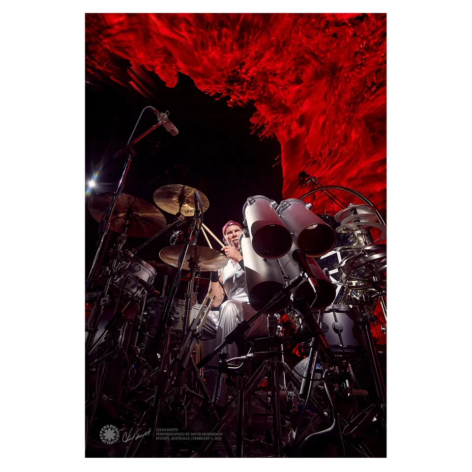 Red Hot Chili Peppers Chad Smith poster foto 27x40