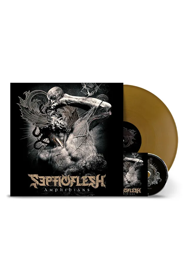 Septicflesh Amphibians Vinile oro limitato + CD