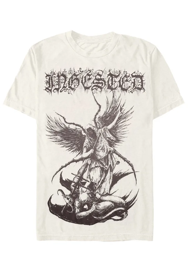 Ingested Darkness Natural T-Shirt maglietta beige metal