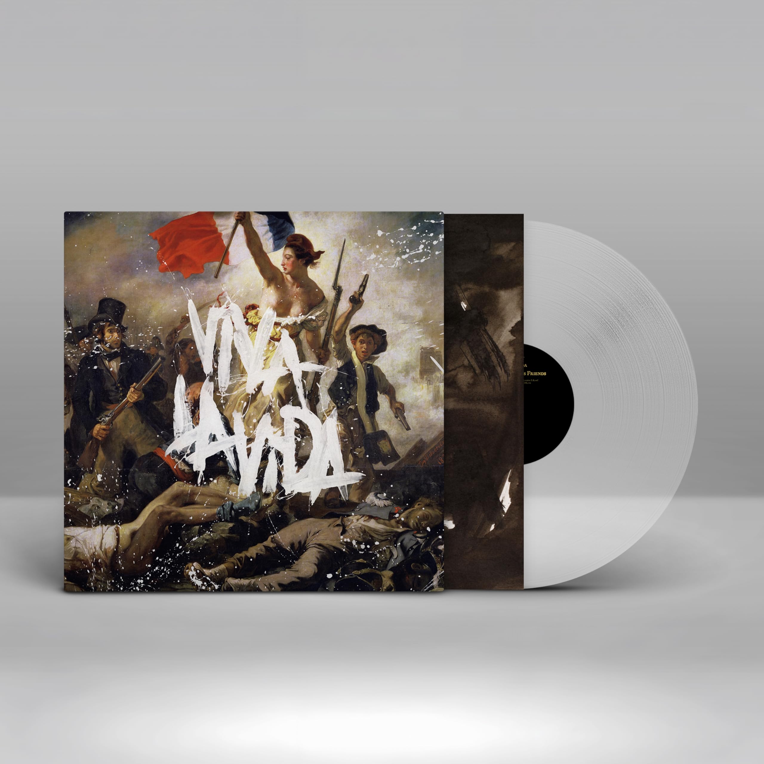 Coldplay Viva la Vida LP vinile trasparente Ecorecord