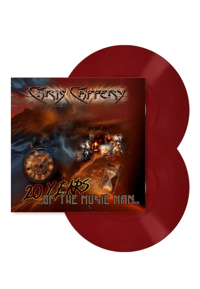 Chris Caffery 20 Years Music Man 2 vinili LP oxblood