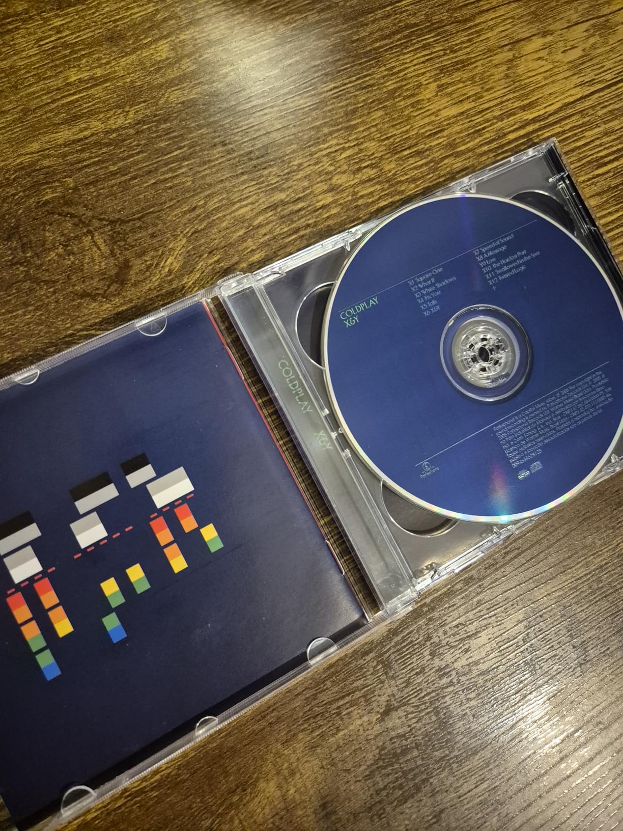 Coldplay X&Y CD album jewel case 13 brani Fix You