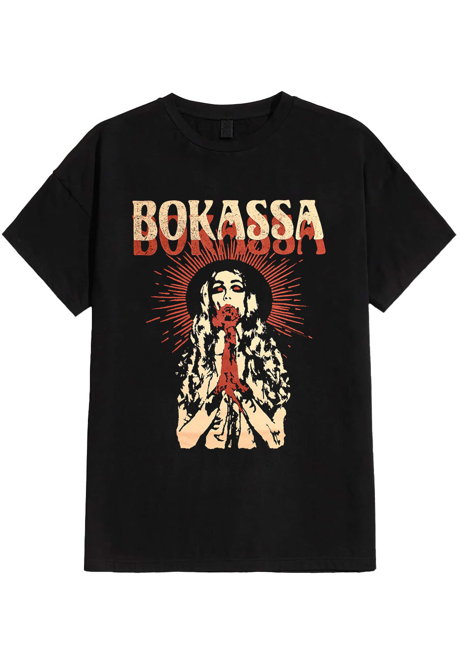 Bokassa Walker Texas Danger t-shirt nera uomo