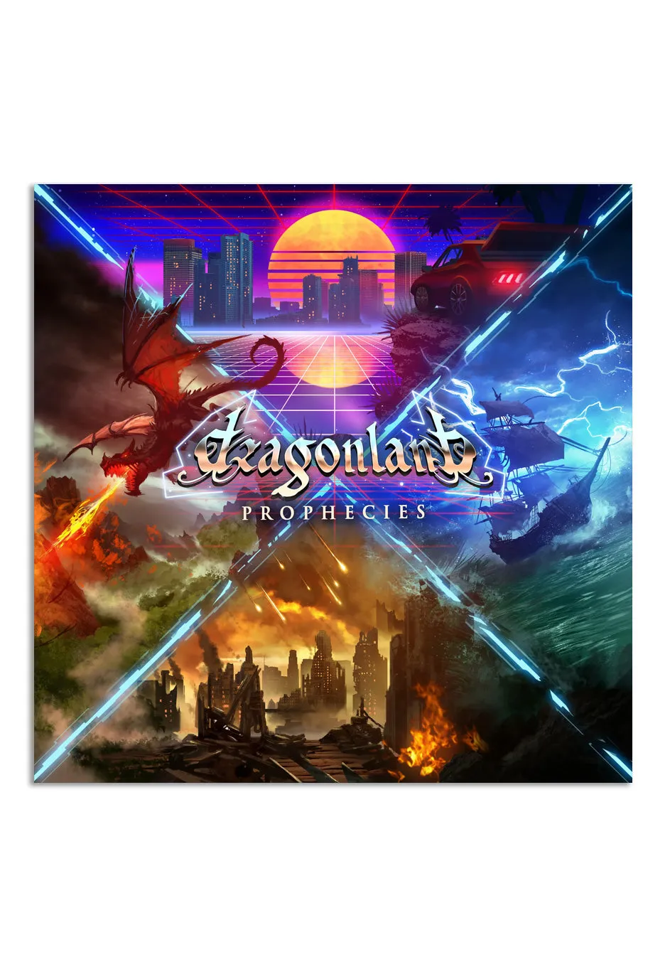Dragonland Prophecies CD power metal melodico