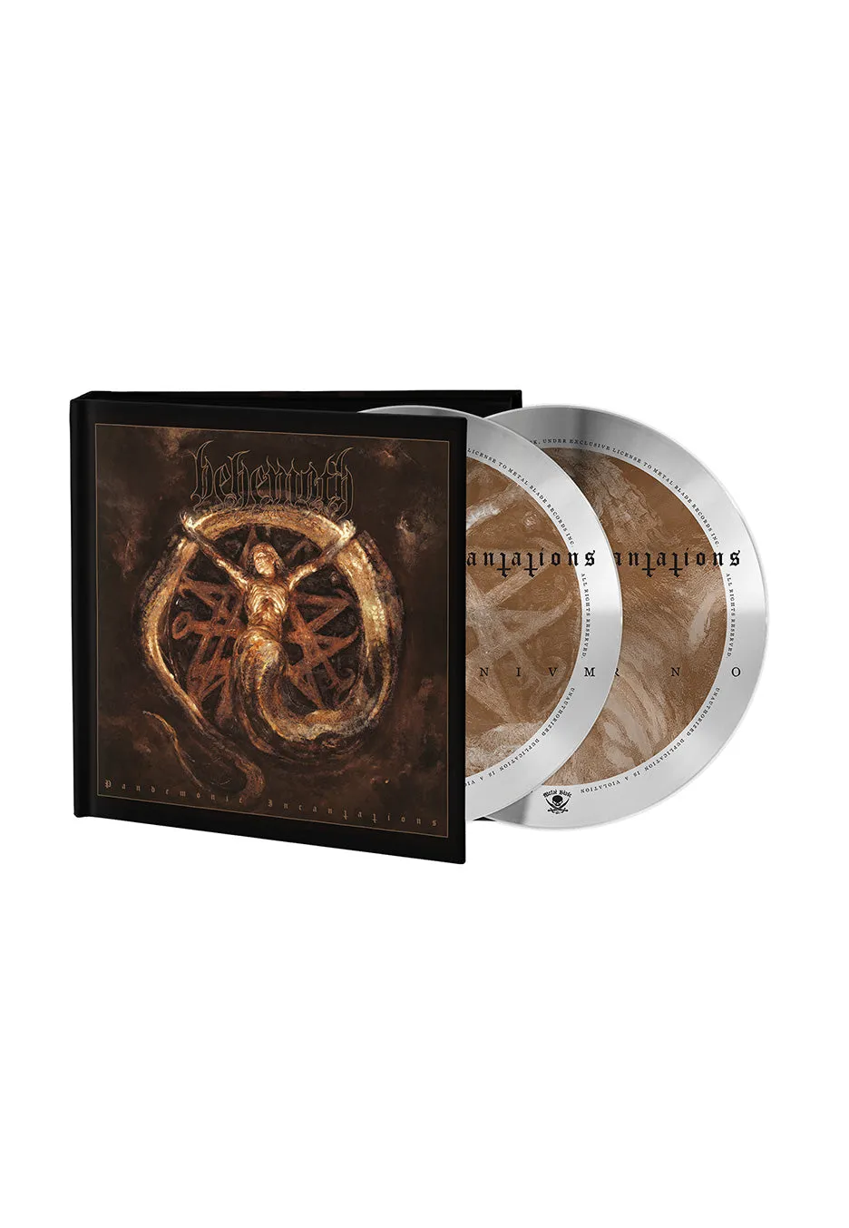 Behemoth Pandemonic Incantations 2 CD Digibook