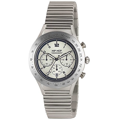 Hip Hop X Man HWU0730 orologio uomo alluminio bianco