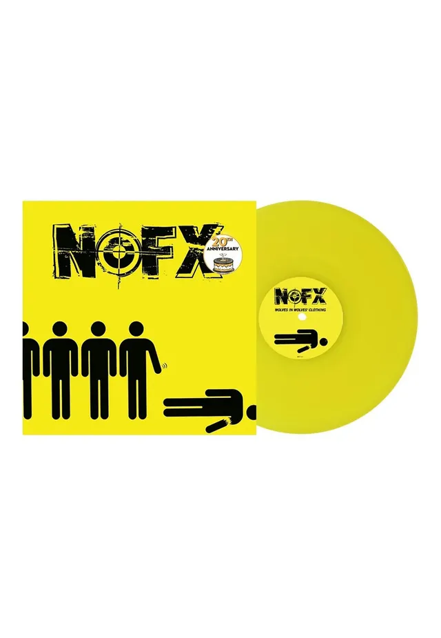NOFX Wolves In Wolves Clothing vinile LP giallo 20th Anniversary