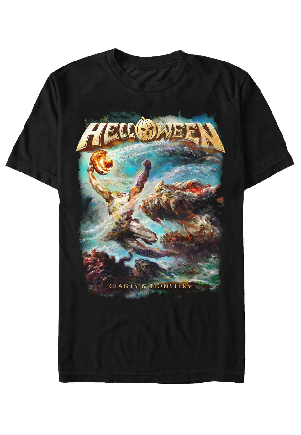 Helloween Giants & Monsters Tour T-Shirt Nera