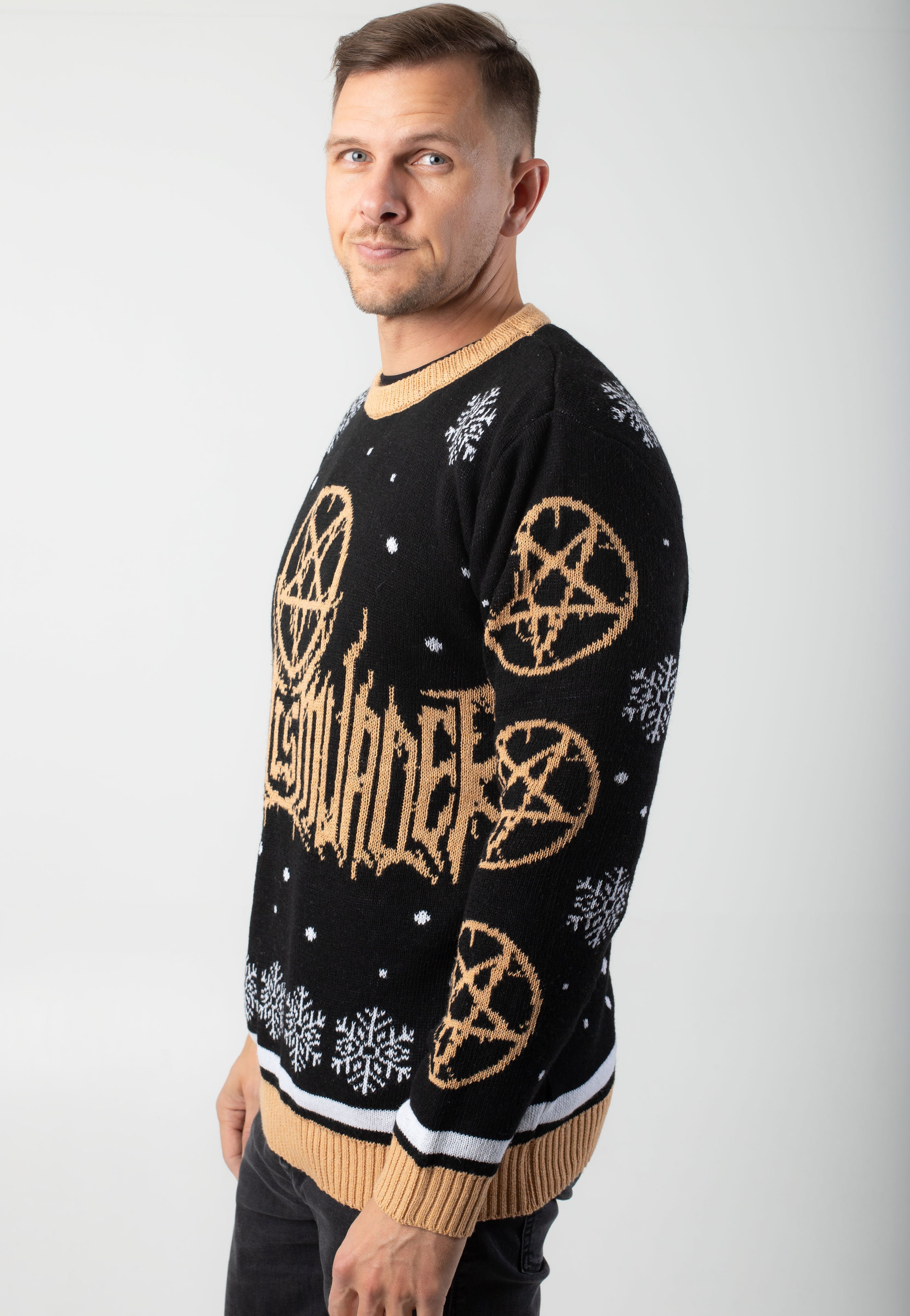 Thy Art Is Murder Cultist Winter Knit Felpa Nero