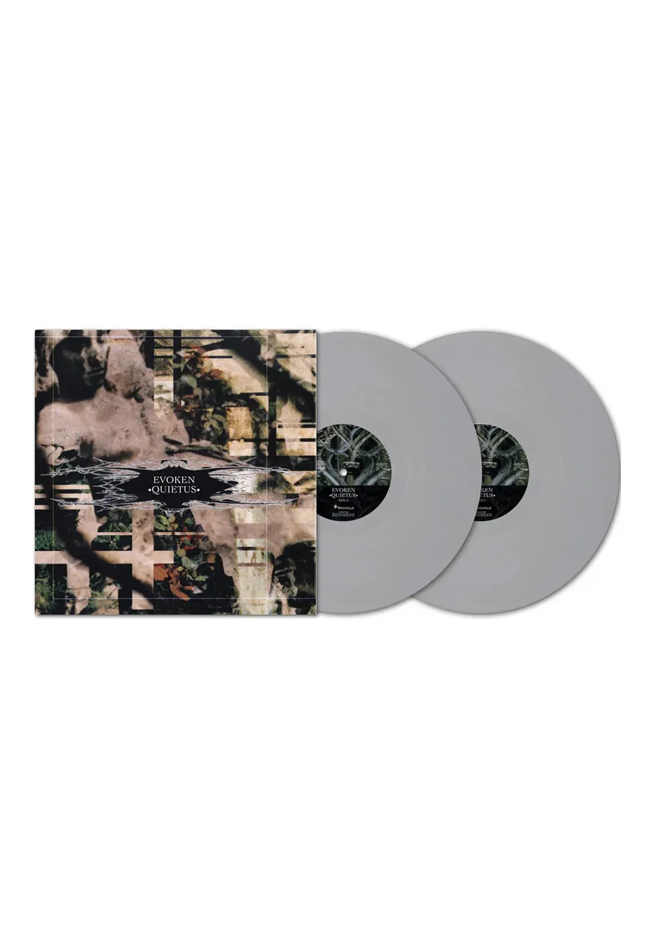 Evoken Quietus 25th Anniversary 2 LP vinile grigio doom