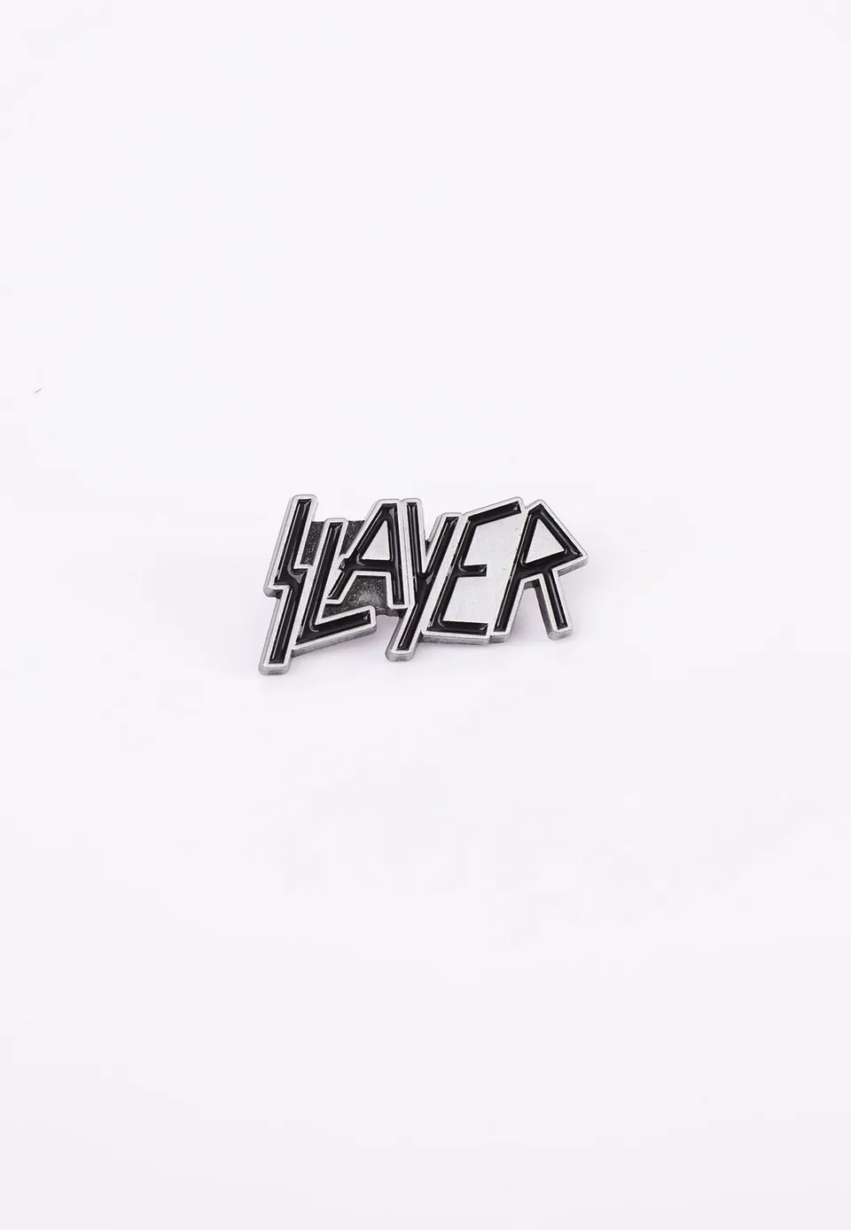 Slayer Logo spilla pin metallo grigio onesize thrash metal