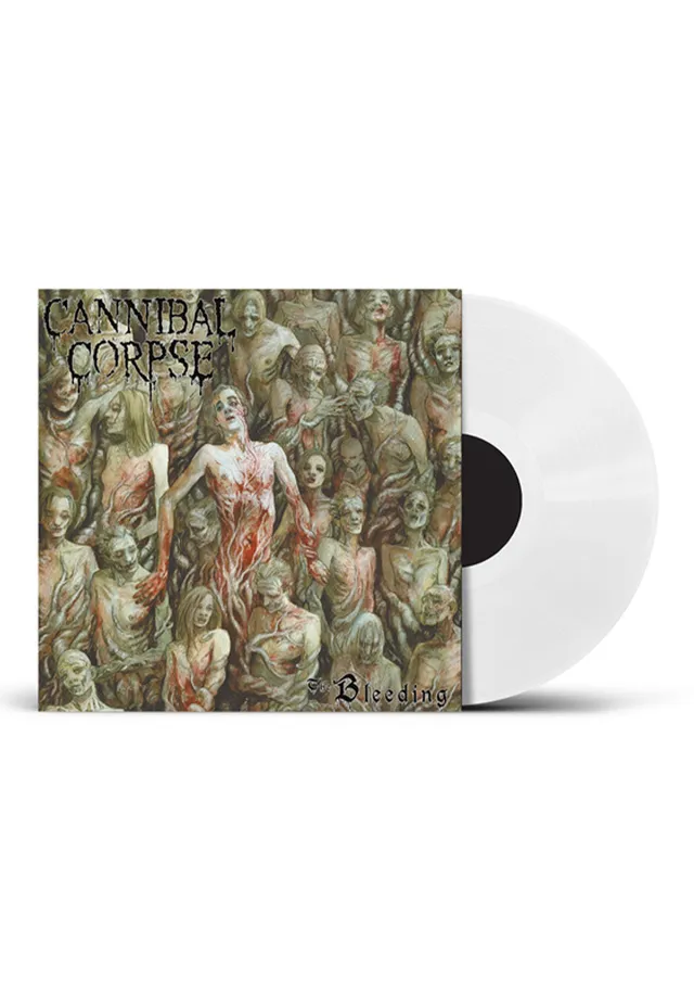 Cannibal Corpse The Bleeding vinile LP bianco limitato