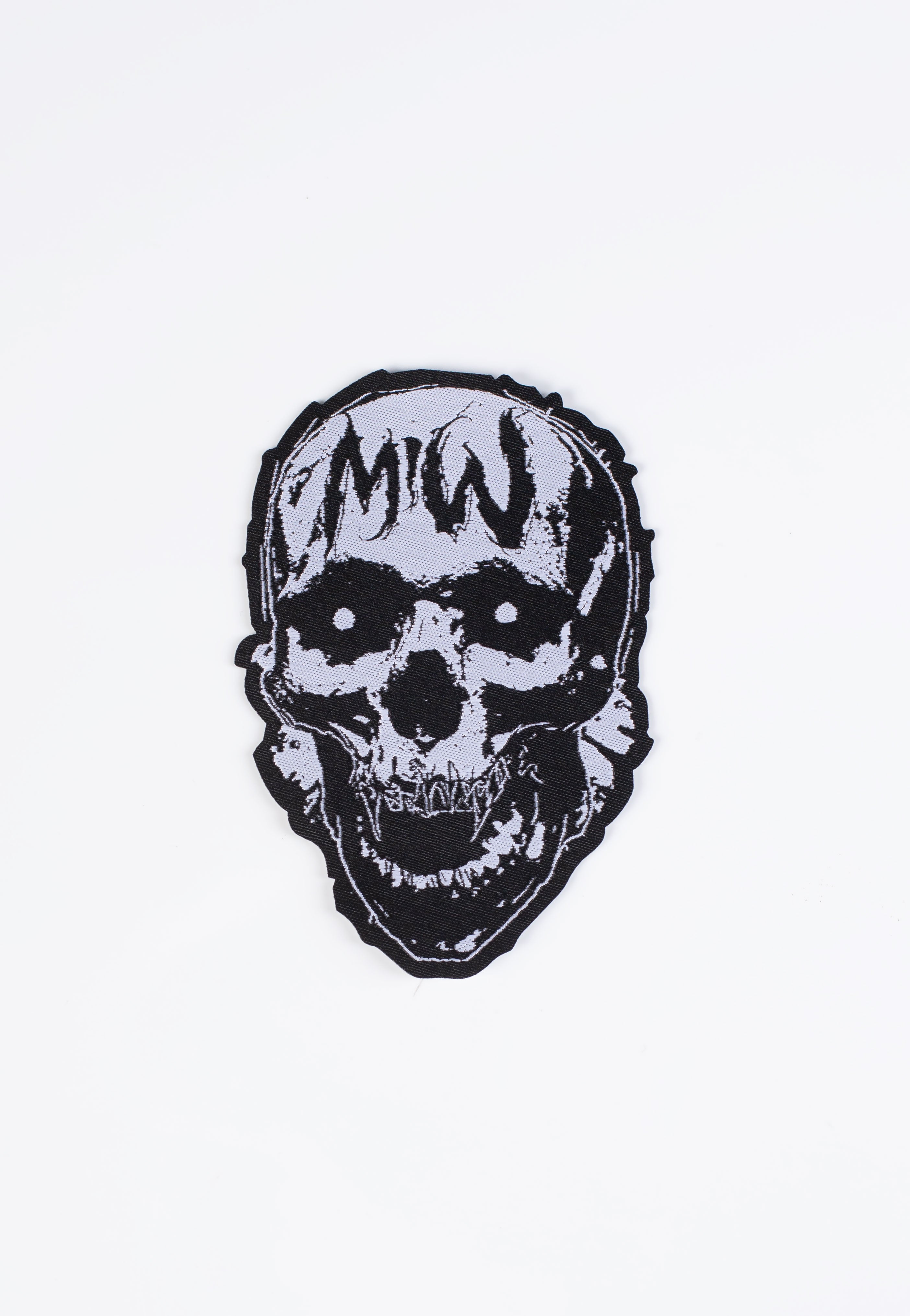 Motionless In White Screaming Skull Patch Nero