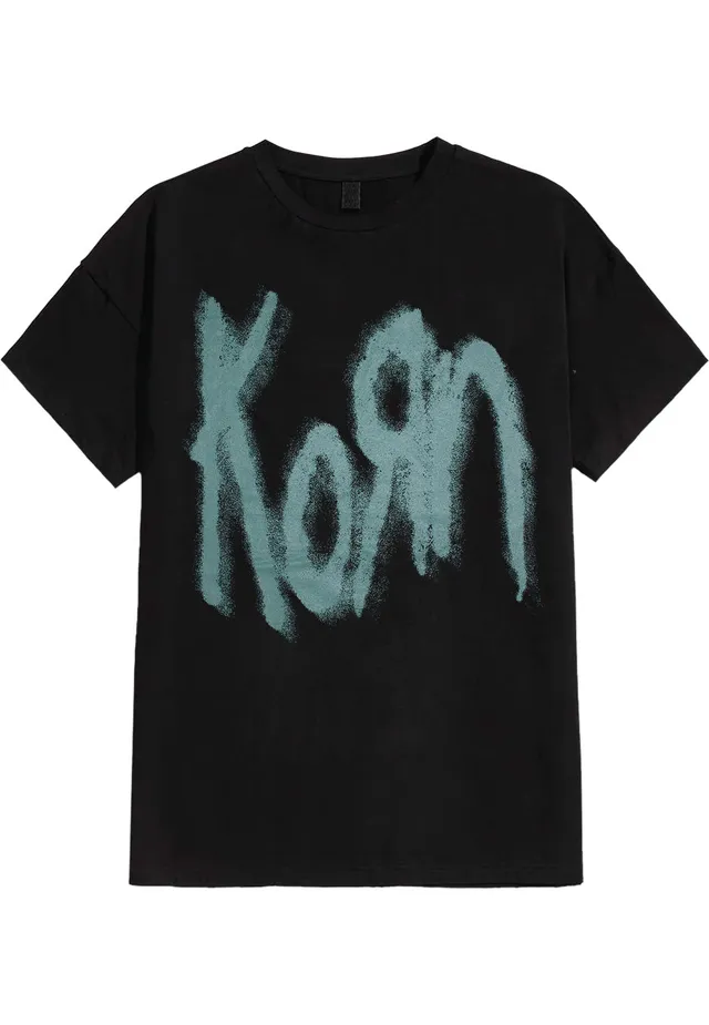 Korn Freak On A Leash maglietta nera uomo taglia L nu metal