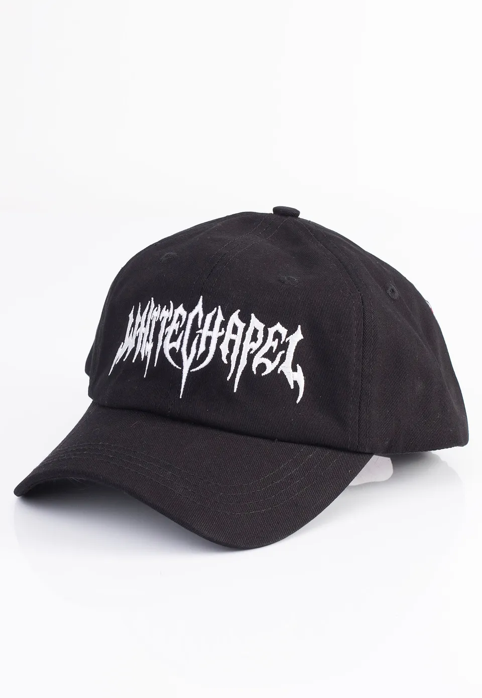 Whitechapel Riddick Logo cap snapback nero cotone
