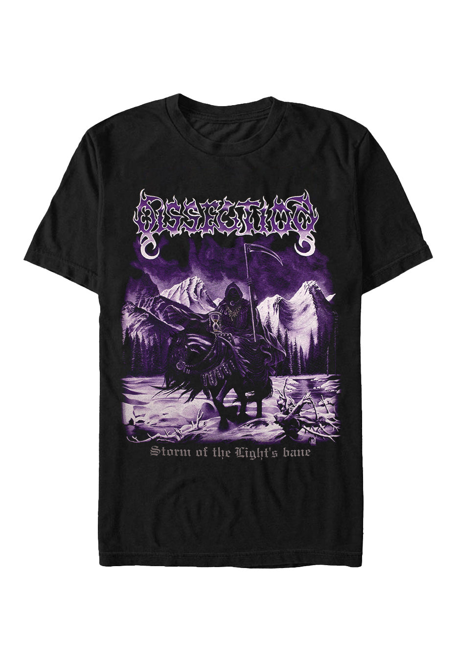 Dissection Storm Of The Lights Bane T-Shirt Nera