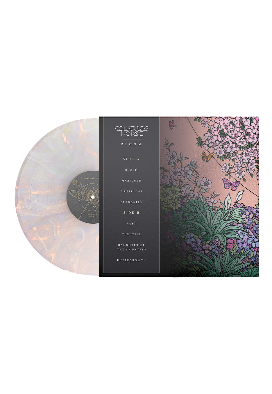 Caligula's Horse Bloom LP vinile colorato purple gold smoke