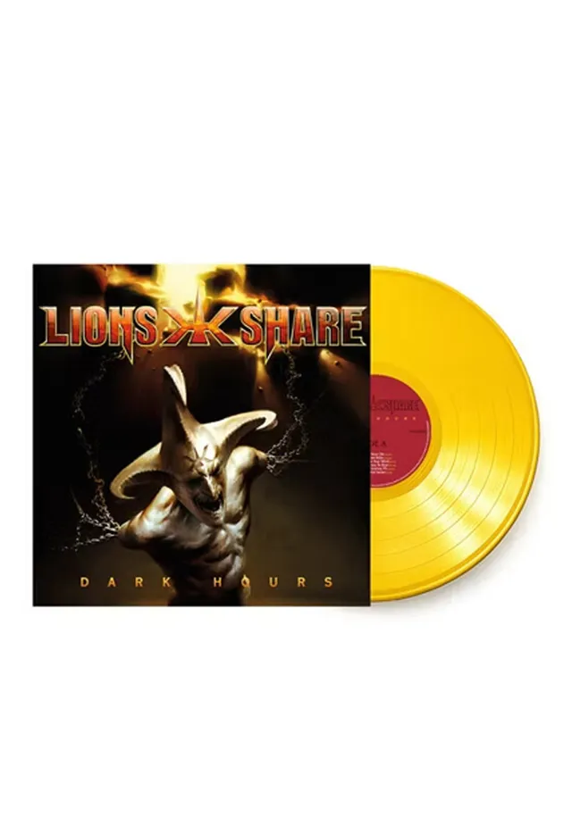 Lion's Share Dark Hours Yellow LP Vinile Giallo