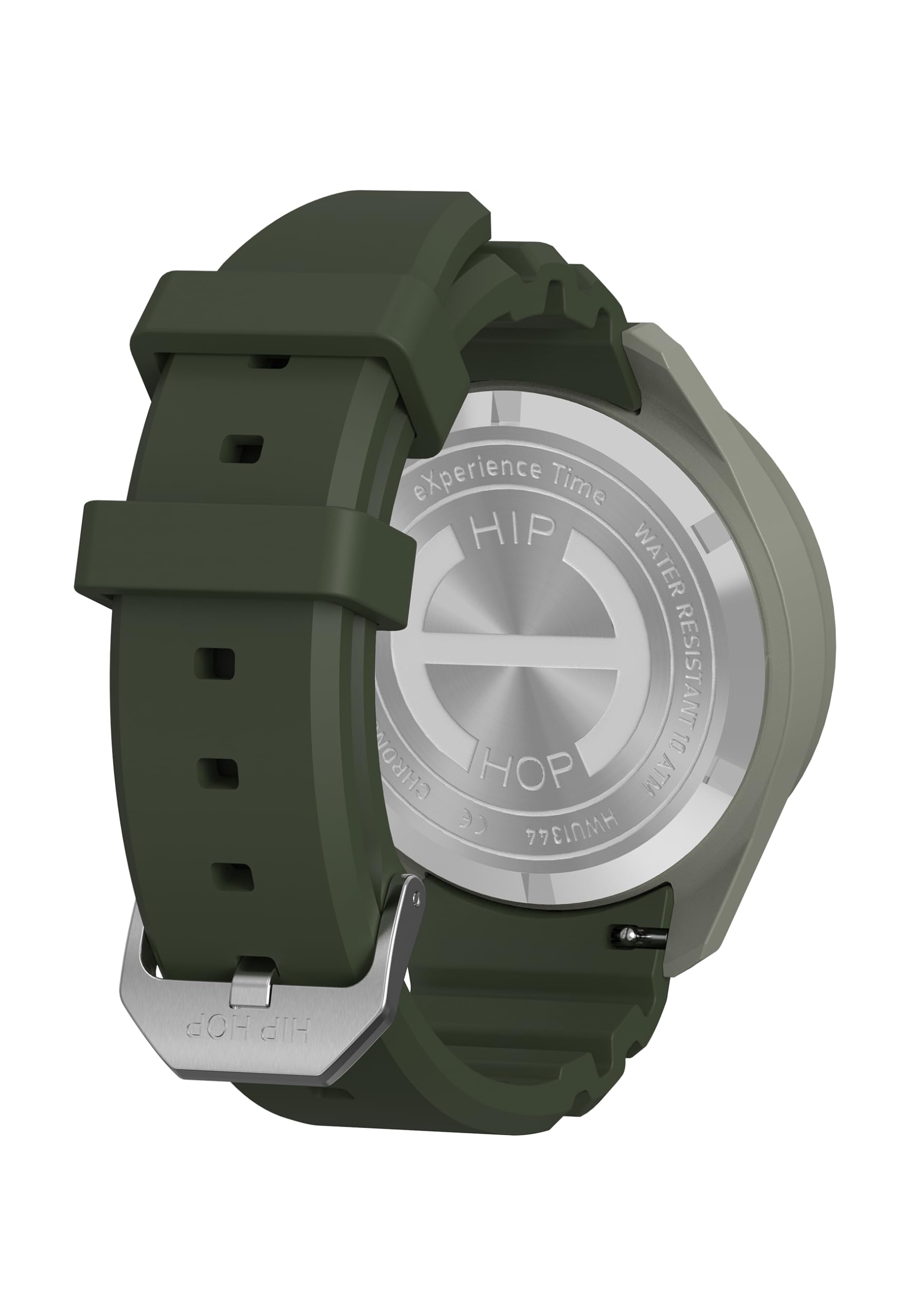 Hip Hop X Man HWU1346 orologio uomo verde cronografo