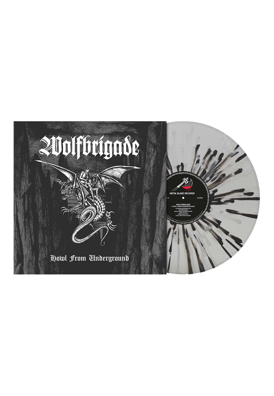 Wolfbrigade Howl From Underground vinile splatter LP