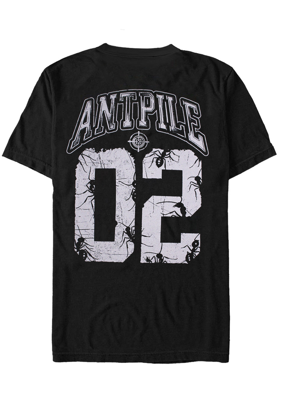 Kublai Khan Antpile t-shirt nera uomo metalcore