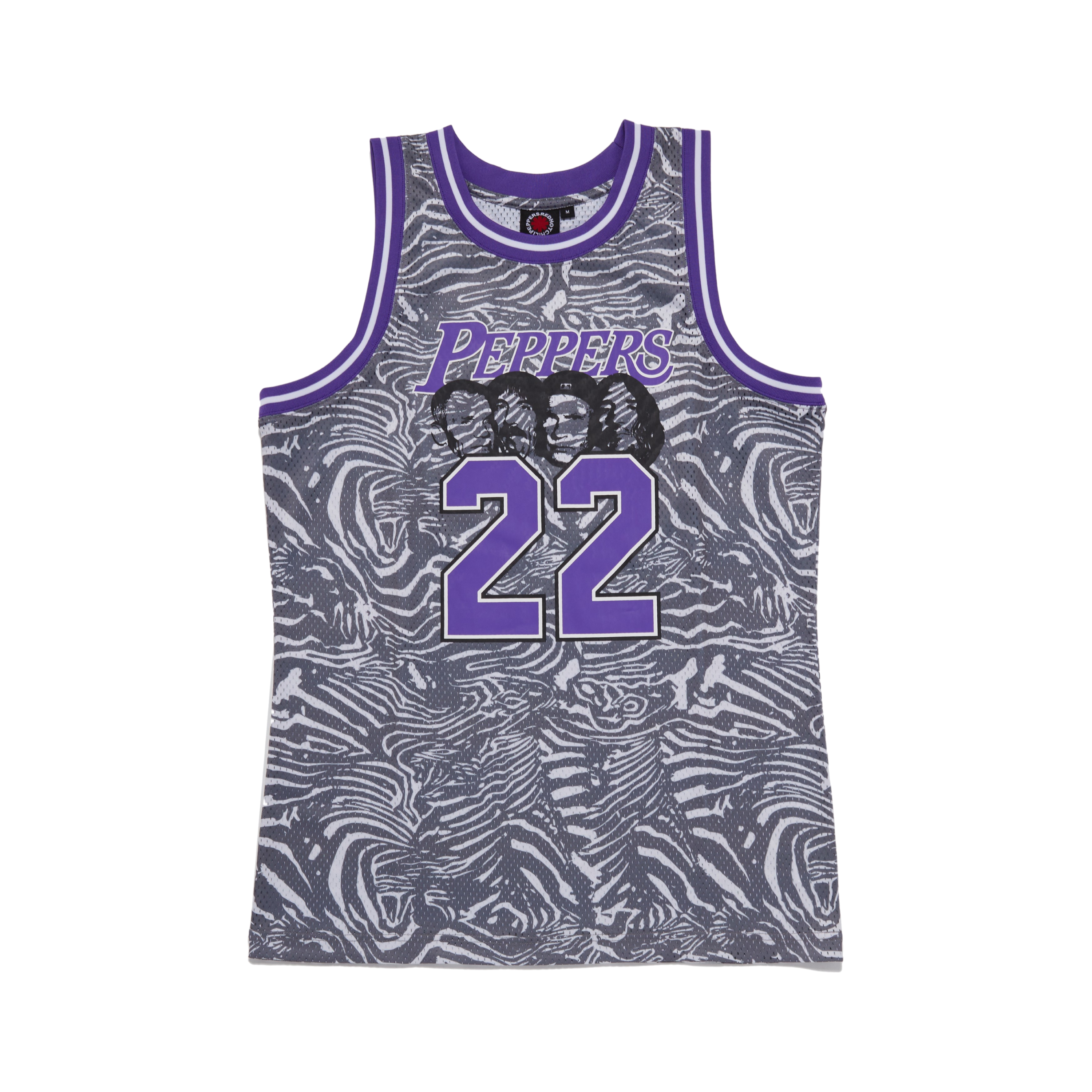 Red Hot Chili Peppers Peppers Basketball Jersey Canotta Mesh