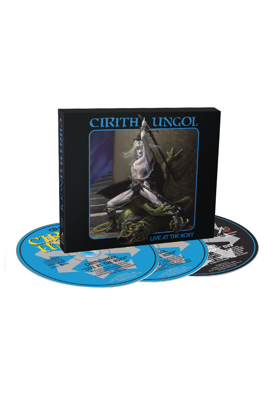 Cirith Ungol Live At The Roxy digipak 2 CD + DVD heavy metal