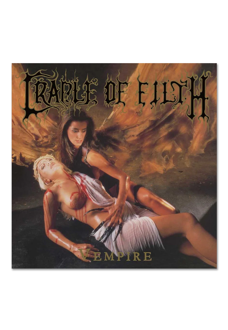 Cradle Of Filth VEmpire vinile LP marmorizzato black wheat