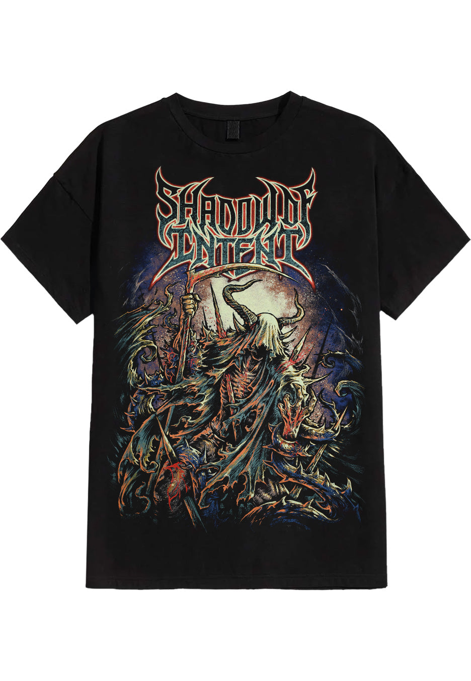 Shadow Of Intent Tentacles Reaper Tour 2025 t-shirt nera