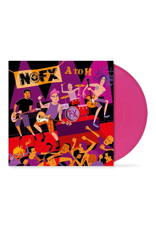NOFX A To H Vinile Magenta Trasparente Edizione Limitata