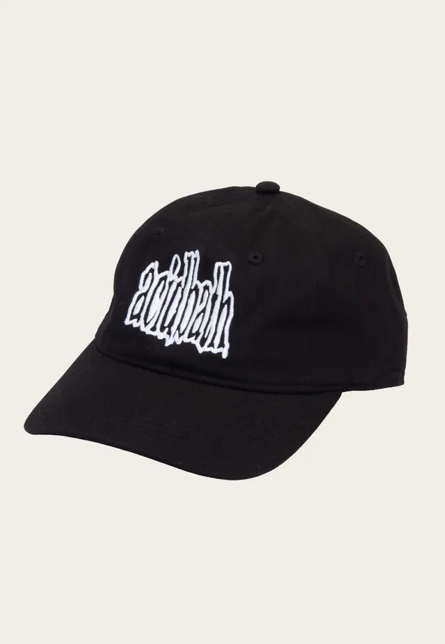Acid Bath Logo Dad cap nero cotone onesize