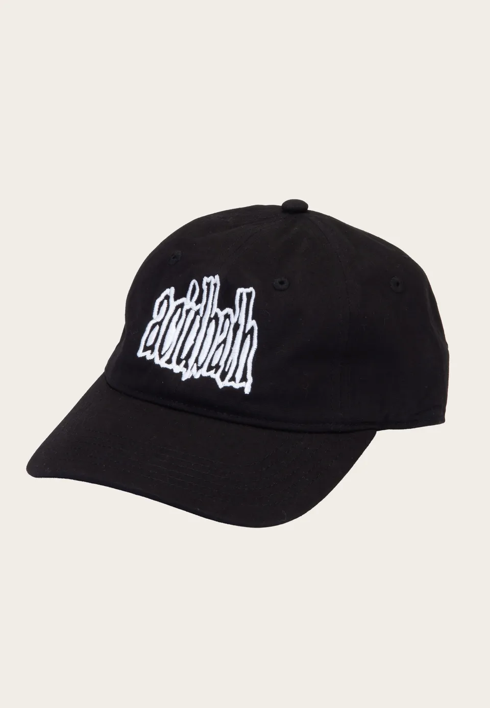 Acid Bath Logo Dad cap nero cotone onesize