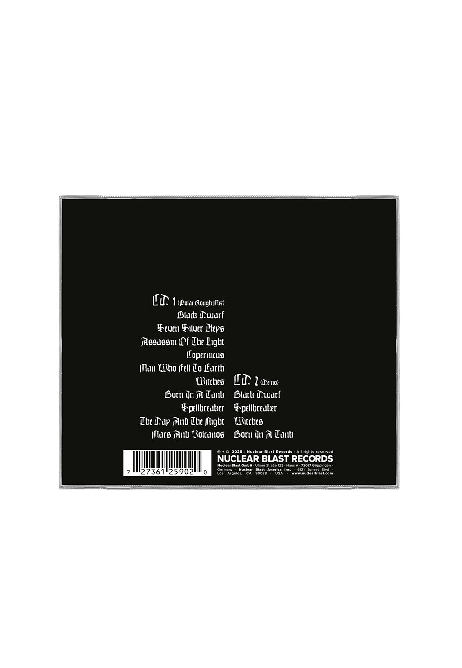 Candlemass Polar Rough Mix Doppio CD doom