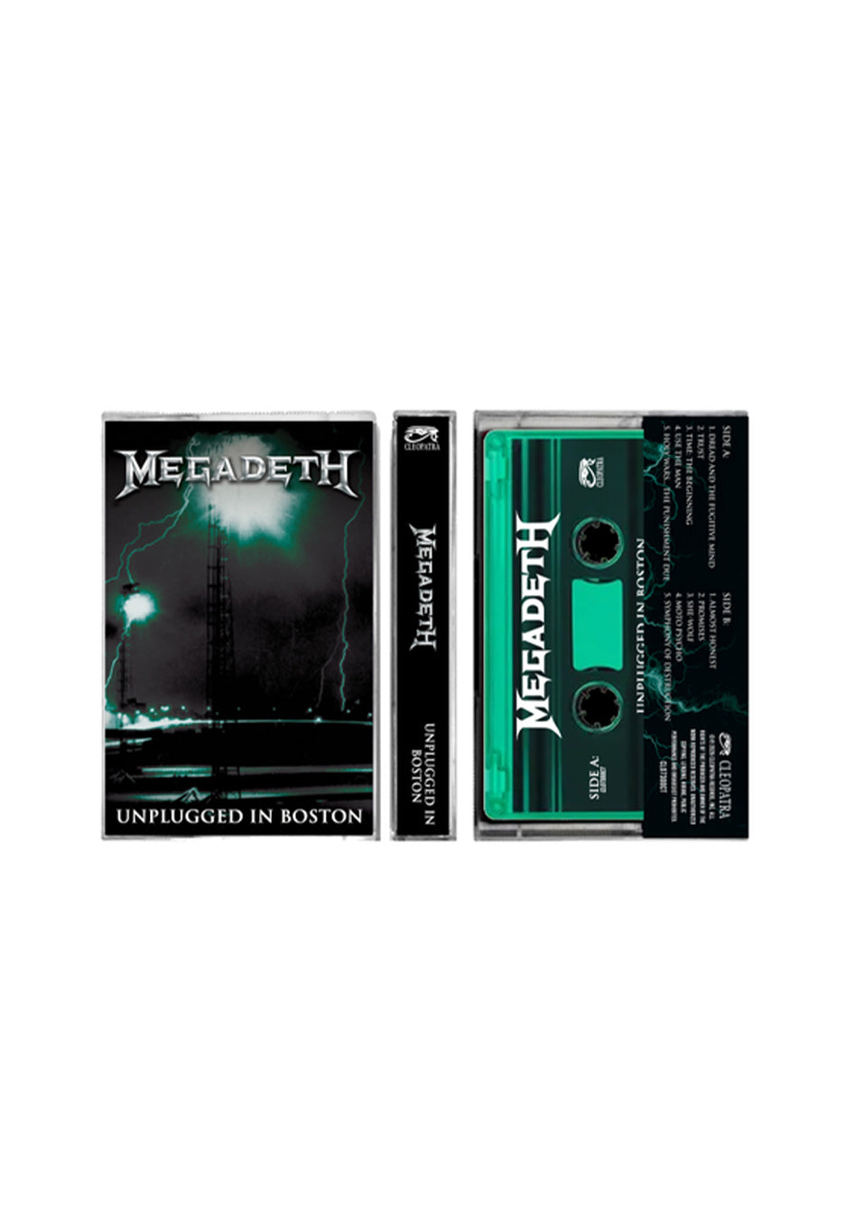 Megadeth Unplugged In Boston CD album thrash metal