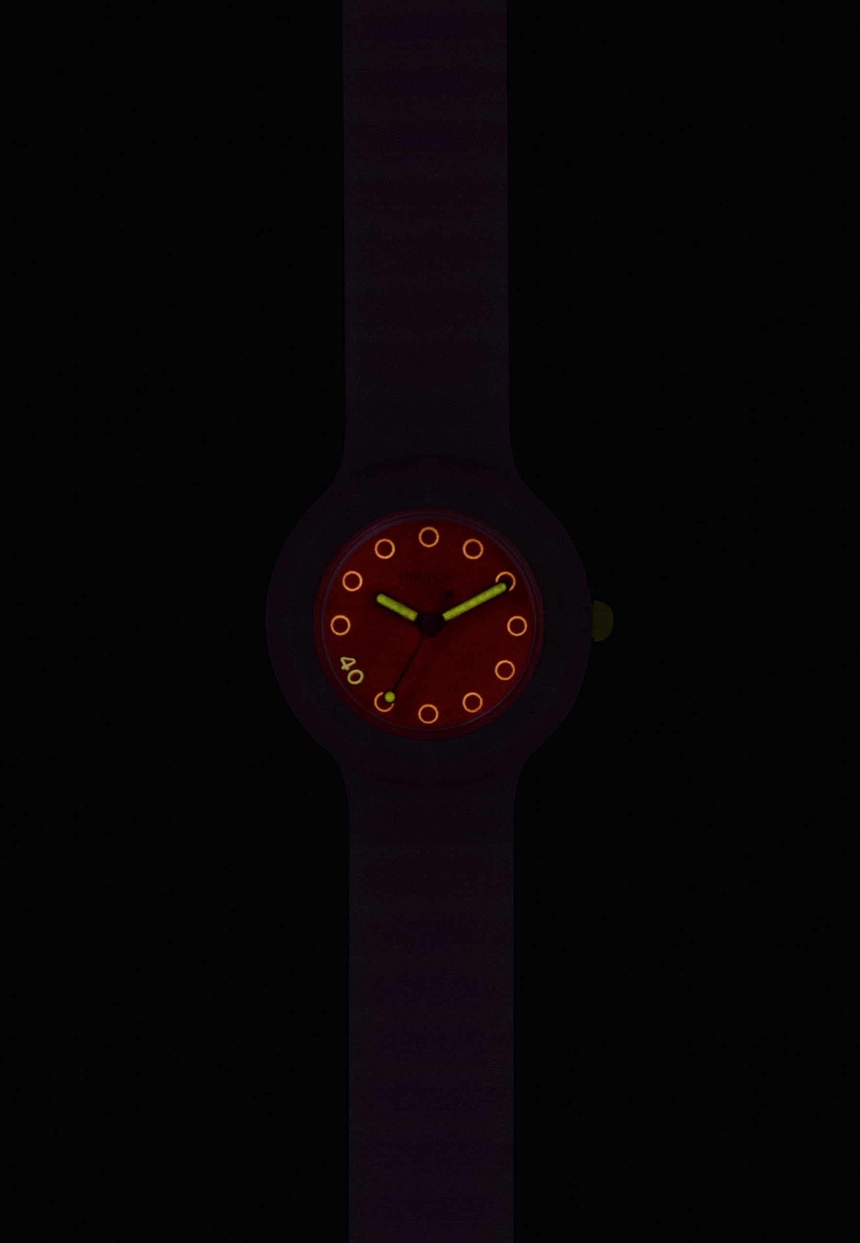Hip Hop Hero 32 orologio donna viola 32 mm luminoso
