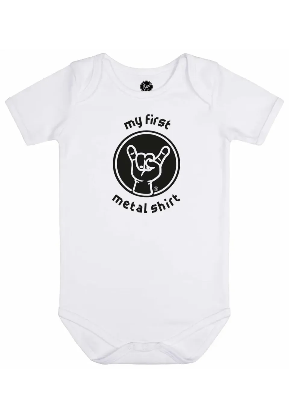 Metal Kids My First Metal Shirt Body Bianco 56/62