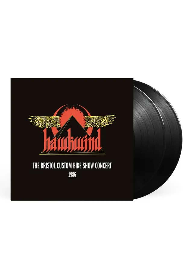 Hawkwind Bristol Custom Bike Show Concert 1986 doppio vinile 2 LP live