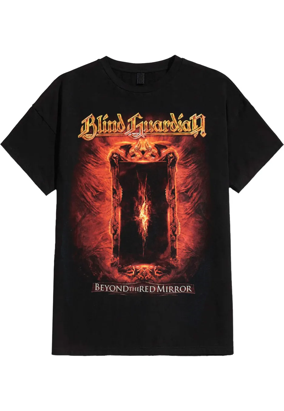 Blind Guardian Beyond The Red Mirror T-Shirt nera tour 2015