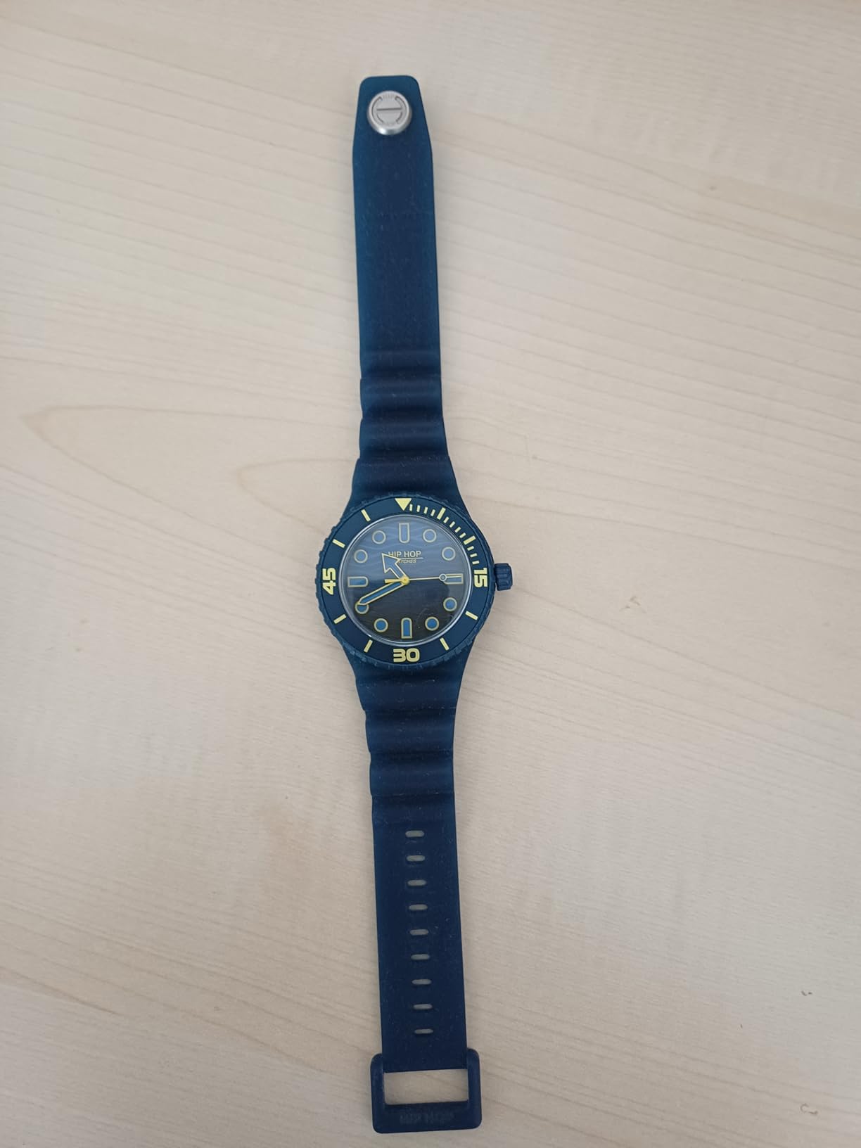 Hip Hop Master Orologio Uomo Silicone 2 Cinturini 41 mm