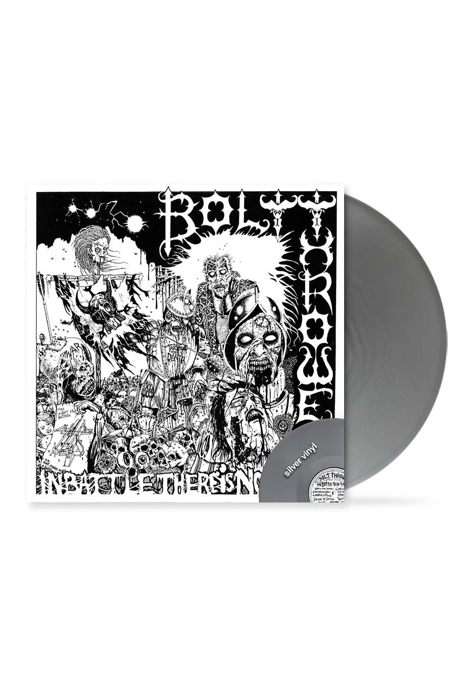 Bolt Thrower In Battle There's No Law vinile argento LP