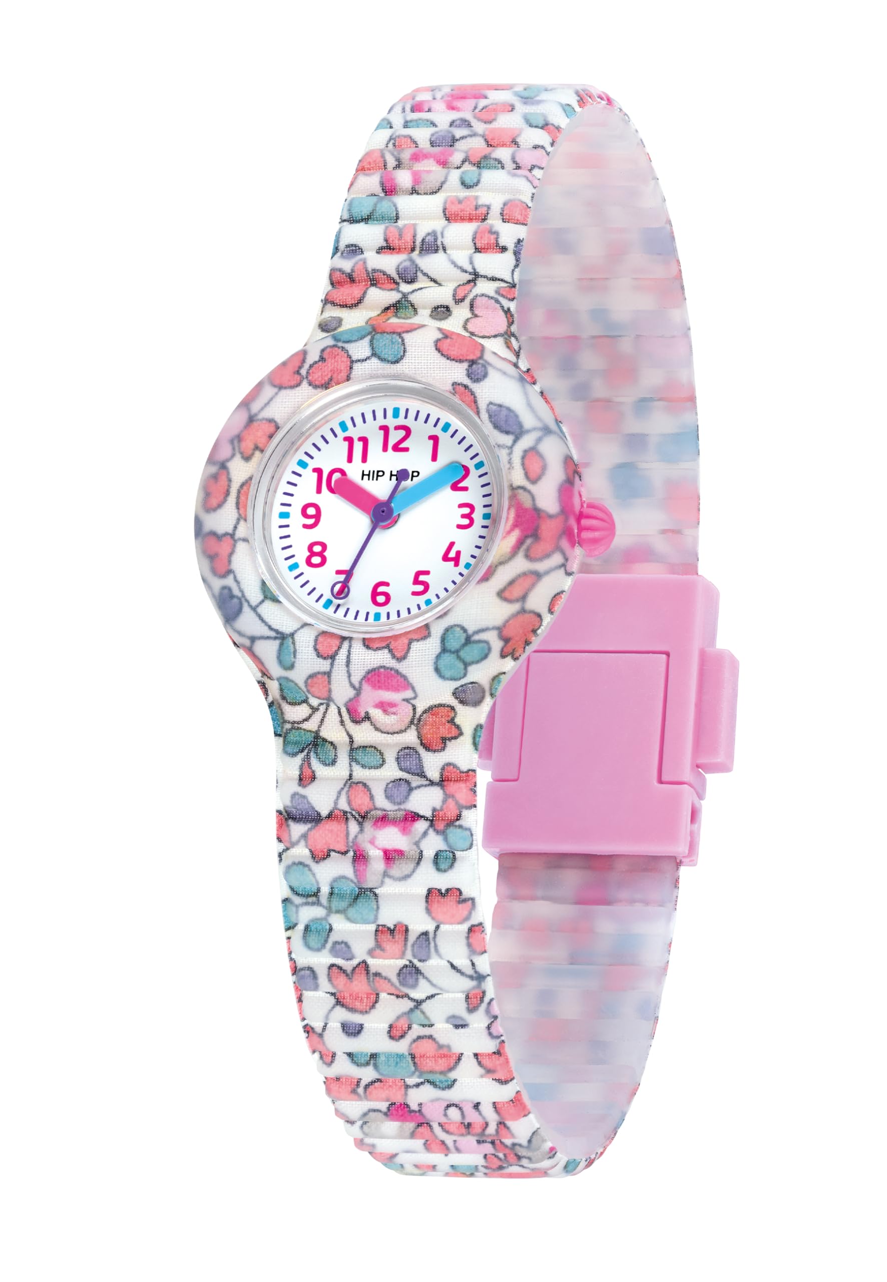 Hip Hop Flower Power orologio bambina verde liberty 28 mm