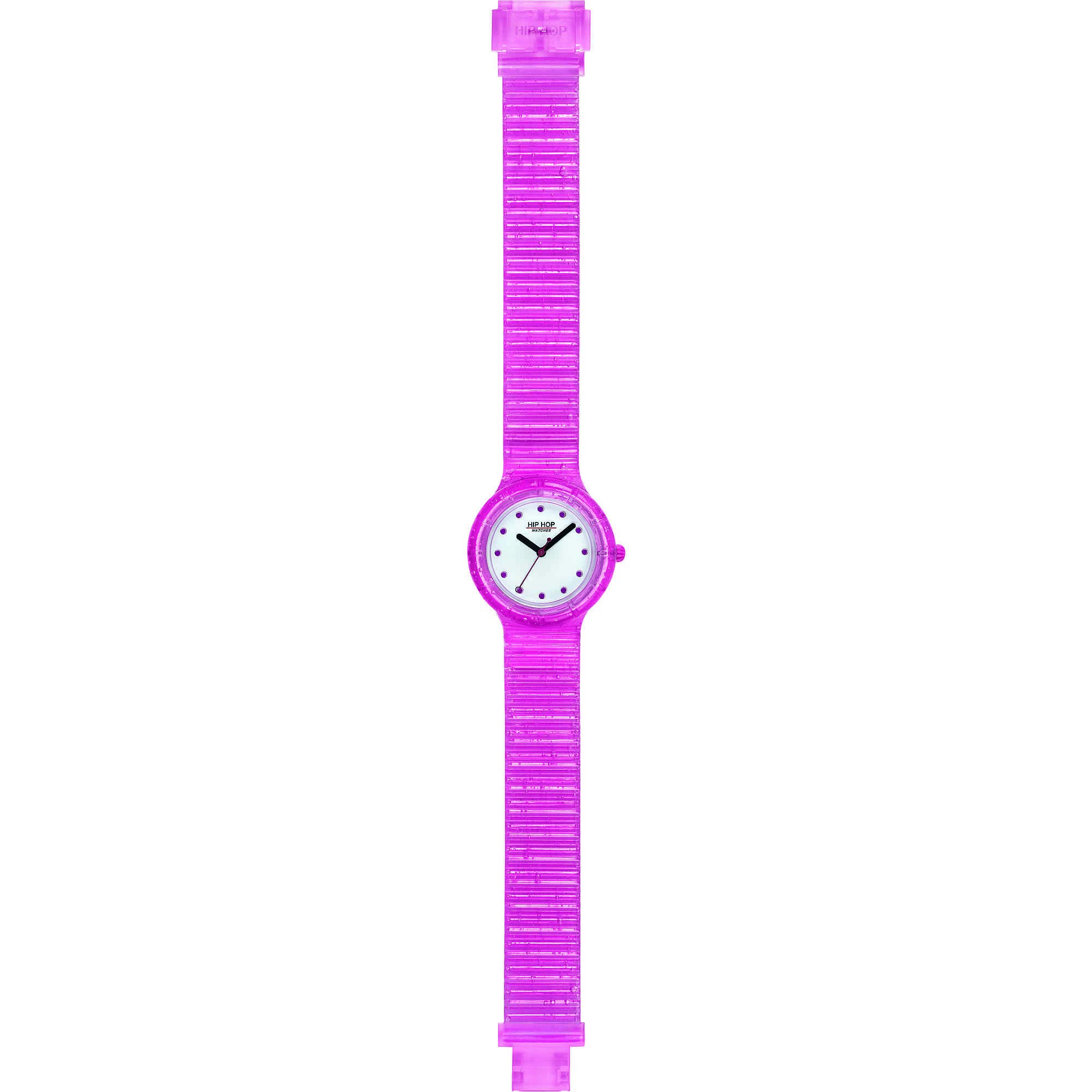 Hip Hop Kids Fun Bubble orologio bambina silicone fucsia