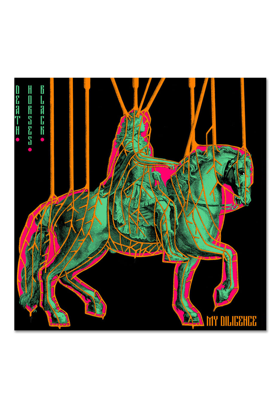 My Diligence Death.Horses.Black vinile verde marmorizzato