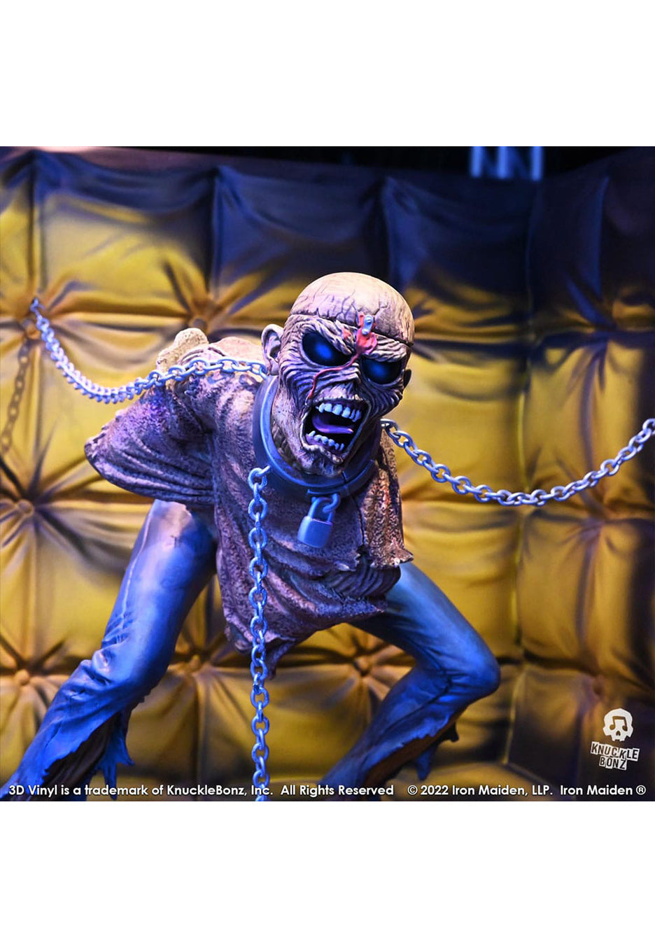 Iron Maiden Piece Of Mind statua 3D vinile da collezione