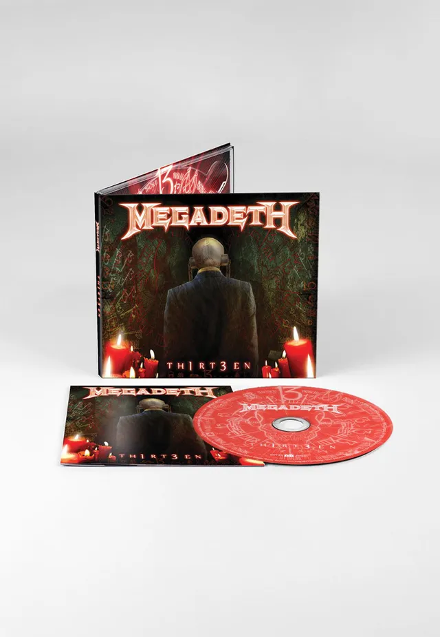 Megadeth Thirt3en CD digipak thrash metal